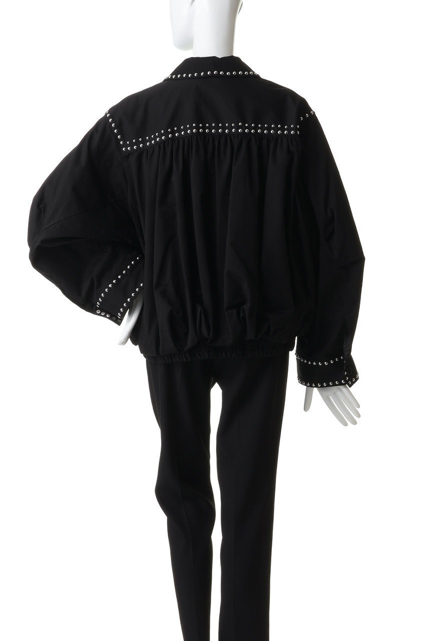 【クラネ/CLANE】のW COLOR STUDDED DRIZZLER JACKET ブルゾン 人気、トレンドファッション・服の通販 founy(ファニー) ファッション Fashion レディースファッション Fashion for Women アウター Coat / Outerwear Collection レディースジャケット・軽アウター Jackets ブルゾンジャケット・スポーティアウター Blouson Jackets ギャザー Gathered, Ruffled クール Cool, Chic ジップ Zip, Zipper ジャケット Jacket, Outerwear スタッズ Studs, Metal Accents スプリング Spring, Spring Collection スリット Slit, Slit Detail スリーブ Sleeve, Long Sleeve / Short Sleeve ブルゾン Blouson, Bomber Jacket ワイド Wide, Wide Fit other-4|ID: prp329100004924953 ipo3291000000036954710