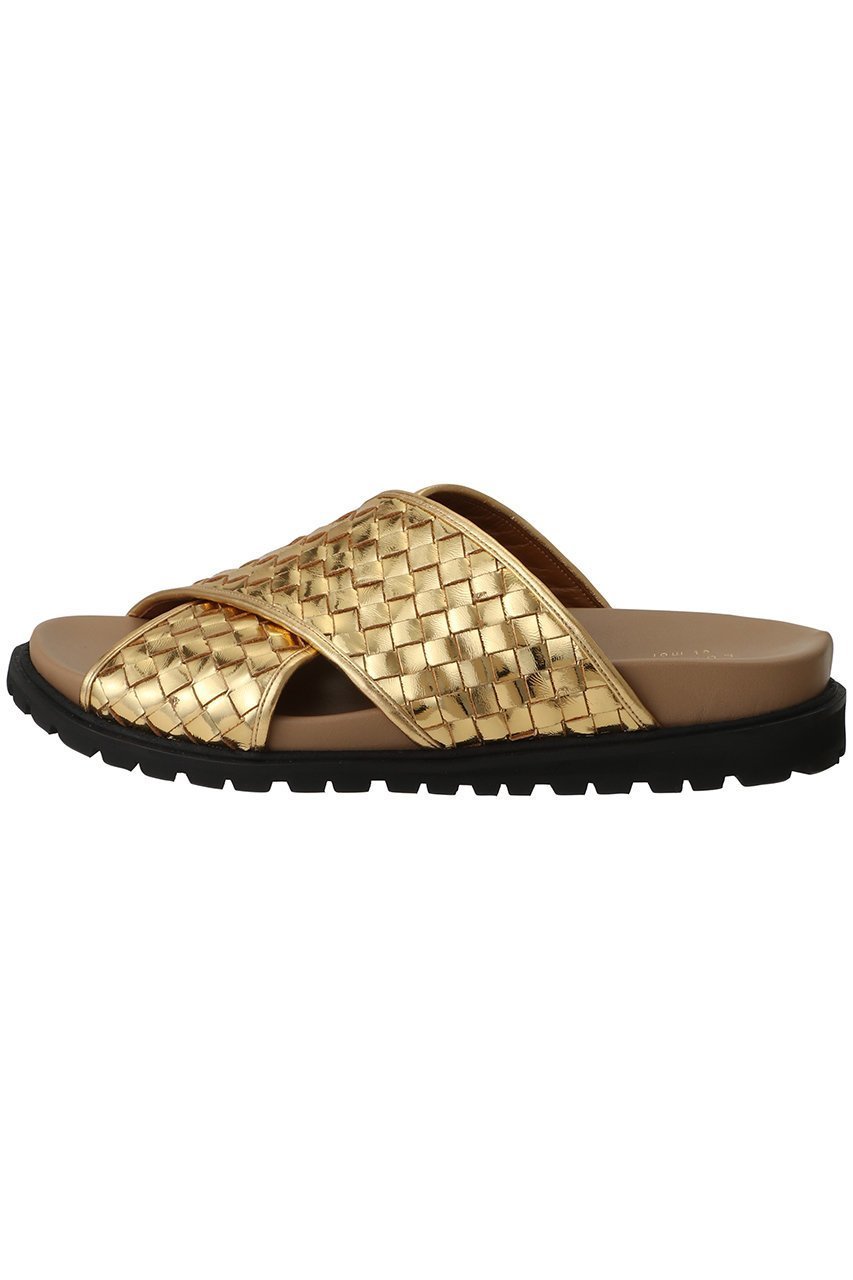 【リュニック エ モア/L'unique et moi】の【ELLE SHOP限定】Sophie メッシュレザークロスベルトサンダル 人気、トレンドファッション・服の通販 founy(ファニー) 　ファッション　Fashion　レディースファッション　Fashion for Women　ベルト&ウエストマーク　Belts & Waist Accessories　サンダル　Sandals, Summer Shoes　デニム　Denim, Jeans Material　モダン　Modern, Contemporary　定番　Standard, Basic Item　other-3|ID: prp329100004924959 ipo3291000000036954759