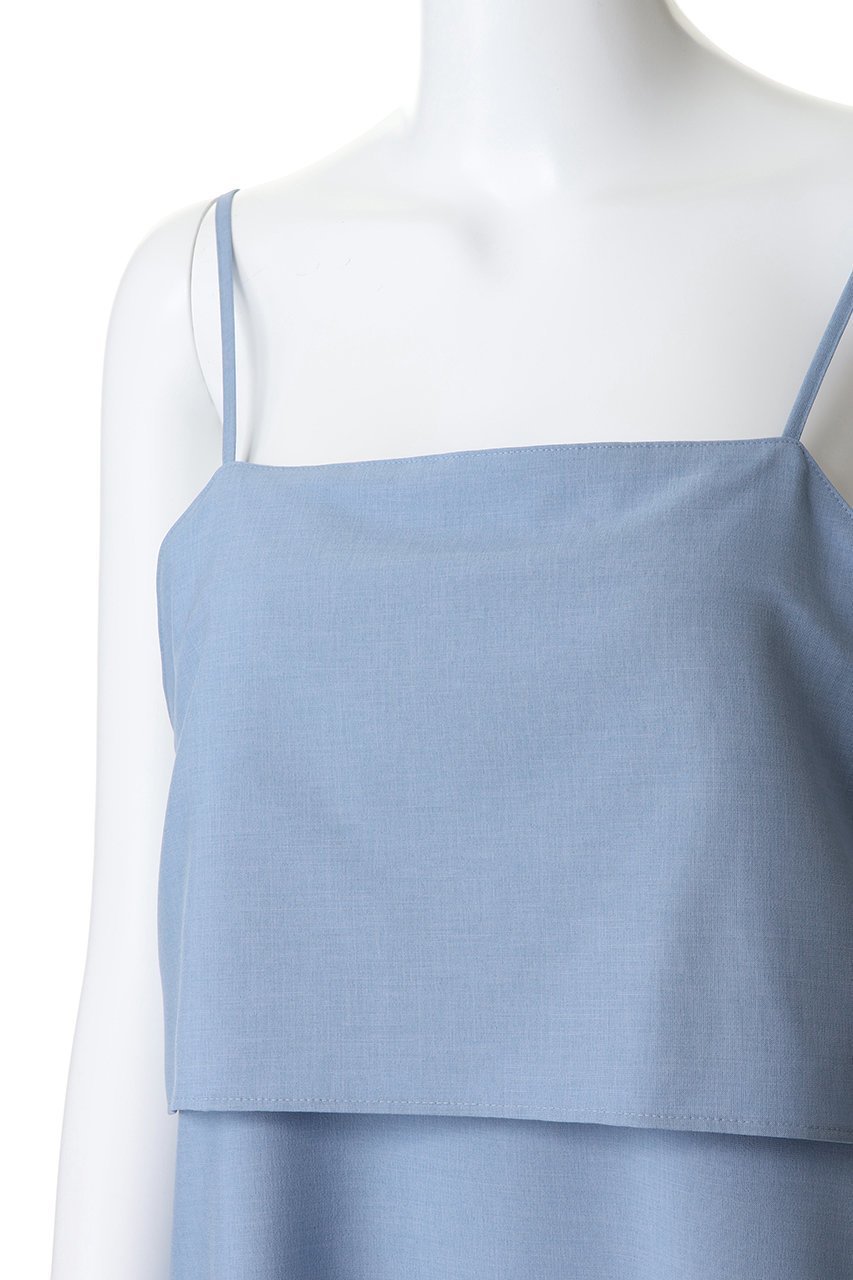 【ミディウミソリッド/MIDIUMISOLID】のlayered camisole OP ワンピース 人気、トレンドファッション・服の通販 founy(ファニー) ファッション Fashion レディースファッション Fashion for Women ワンピース Dresses チュニック Tunic Tops & Dresses キャミソール Camisole, Spaghetti Strap Top チュニック Tunic, Long Top ロング Long, Long-Length other-5|ID: prp329100004924970 ipo3291000000036954868