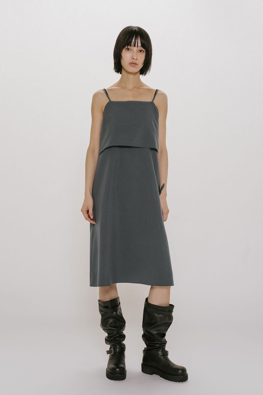 【ミディウミソリッド/MIDIUMISOLID】のlayered camisole OP ワンピース 人気、トレンドファッション・服の通販 founy(ファニー) ファッション Fashion レディースファッション Fashion for Women ワンピース Dresses チュニック Tunic Tops & Dresses キャミソール Camisole, Spaghetti Strap Top チュニック Tunic, Long Top ロング Long, Long-Length other-6|ID: prp329100004924970 ipo3291000000036954869