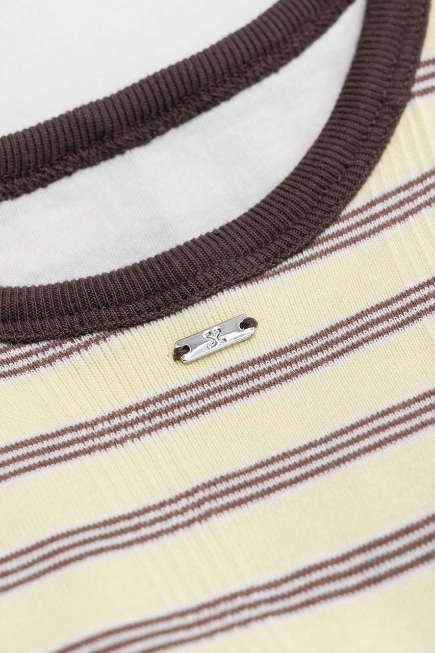 【メゾンスペシャル/MAISON SPECIAL】の【Miller×MAISON SPECIAL】コラボヘムスリットタンクトップ 人気、トレンドファッション・服の通販 founy(ファニー) 　ファッション　Fashion　レディースファッション　Fashion for Women　トップス・カットソー　Cut & Sew Tops　キャミソール&ノースリーブ　Camisoles & Sleeveless Tops　シャツ・ブラウス・オフィスカジュアル　Elegant Blouses & Button-Ups　ロングTシャツ・Tシャツ　Longline T-Shirts & Tees　カットソー・ベーシックTシャツ　Cut-and-Sewn Tops / Stretch Tees & Basics　アシンメトリー　Asymmetrical Style　インナー　Innerwear　キャミソール　Camisole, Spaghetti Strap Top　シンプル　Simple, Minimal　スリット　Slit, Slit Detail　タンク　Tank Top, Sleeveless Top　フロント　Front, Front Design　ベーシック　Basic, Essential　ボーダー　Border, Stripe　other-6|ID: prp329100004924977 ipo3291000000036954928