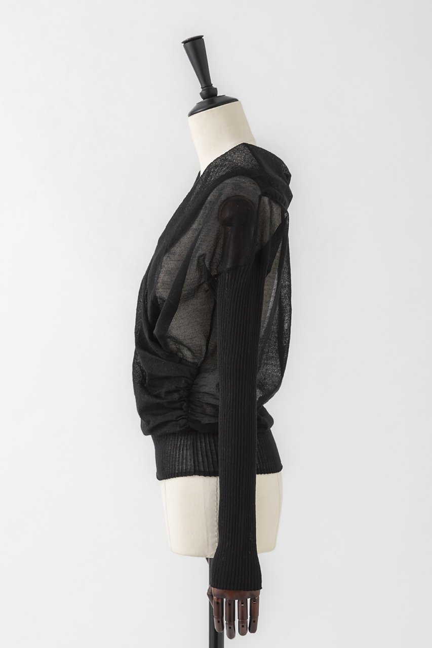 【オーヴィル/EAUVIRE】のカシュクールプルオーバー 人気、トレンドファッション・服の通販 founy(ファニー) ファッション Fashion レディースファッション Fashion for Women トップス・カットソー Cut & Sew Tops ニット Knit Tops & Sweaters カジュアルプルオーバー・ニットトップス Pullovers & Knit Tops / Casual Pullovers おすすめ Recommended / Our Picks インナー Innerwear キャミソール Camisole, Spaghetti Strap Top フィット Fit, Slim Fit 再入荷 Restock / Back in Stock 日本製 Made In Japan other-2|ID: prp329100004924979 ipo3291000000036954947