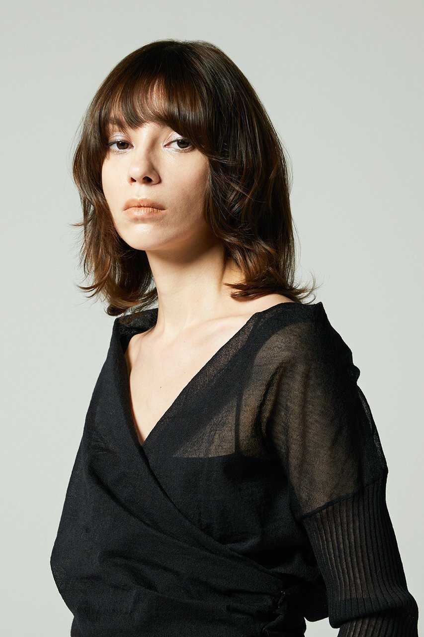 【オーヴィル/EAUVIRE】のカシュクールプルオーバー 人気、トレンドファッション・服の通販 founy(ファニー) ファッション Fashion レディースファッション Fashion for Women トップス・カットソー Cut & Sew Tops ニット Knit Tops & Sweaters カジュアルプルオーバー・ニットトップス Pullovers & Knit Tops / Casual Pullovers おすすめ Recommended / Our Picks インナー Innerwear キャミソール Camisole, Spaghetti Strap Top フィット Fit, Slim Fit 再入荷 Restock / Back in Stock 日本製 Made In Japan other-8|ID: prp329100004924979 ipo3291000000036954956