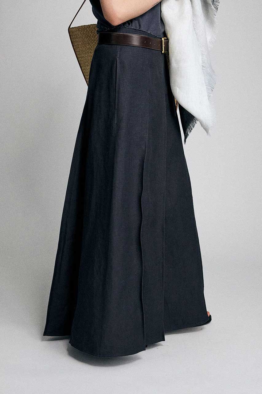 【ブリル/BRILL】のHEMP BIG プリーツスカート 人気、トレンドファッション・服の通販 founy(ファニー) 　ファッション　Fashion　レディースファッション　Fashion for Women　スカート　Skirts　プリーツスカート / 上品フェミニンスタイル　Pleated Skirts　ロングスカート　Long Skirts / Maxi & Midi Skirts　オックス　Oxford Fabric　スリット　Slit, Slit Detail　バランス　Balance, Style Balance　プリーツ　Pleats, Pleated　ボトム　Bottoms, Lower Wear　ロング　Long, Long-Length　再入荷　Restock / Back in Stock　other-2|ID: prp329100004924982 ipo3291000000036954971
