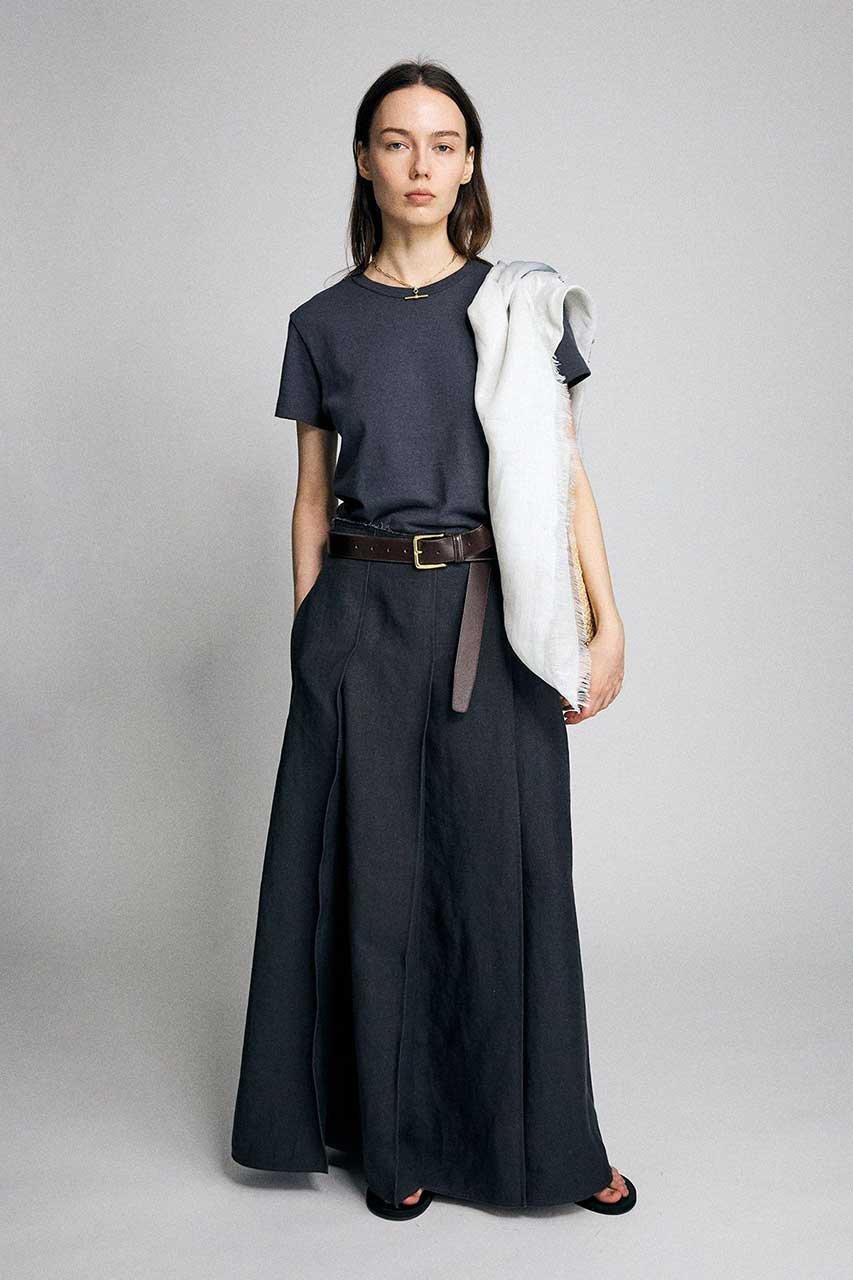 【ブリル/BRILL】のHEMP BIG プリーツスカート 人気、トレンドファッション・服の通販 founy(ファニー) 　ファッション　Fashion　レディースファッション　Fashion for Women　スカート　Skirts　プリーツスカート / 上品フェミニンスタイル　Pleated Skirts　ロングスカート　Long Skirts / Maxi & Midi Skirts　オックス　Oxford Fabric　スリット　Slit, Slit Detail　バランス　Balance, Style Balance　プリーツ　Pleats, Pleated　ボトム　Bottoms, Lower Wear　ロング　Long, Long-Length　再入荷　Restock / Back in Stock　other-4|ID: prp329100004924982 ipo3291000000036954973