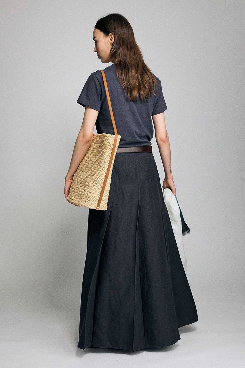 【ブリル/BRILL】のHEMP BIG プリーツスカート 人気、トレンドファッション・服の通販 founy(ファニー) 　ファッション　Fashion　レディースファッション　Fashion for Women　スカート　Skirts　プリーツスカート / 上品フェミニンスタイル　Pleated Skirts　ロングスカート　Long Skirts / Maxi & Midi Skirts　オックス　Oxford Fabric　スリット　Slit, Slit Detail　バランス　Balance, Style Balance　プリーツ　Pleats, Pleated　ボトム　Bottoms, Lower Wear　ロング　Long, Long-Length　再入荷　Restock / Back in Stock　other-7|ID: prp329100004924982 ipo3291000000036954976