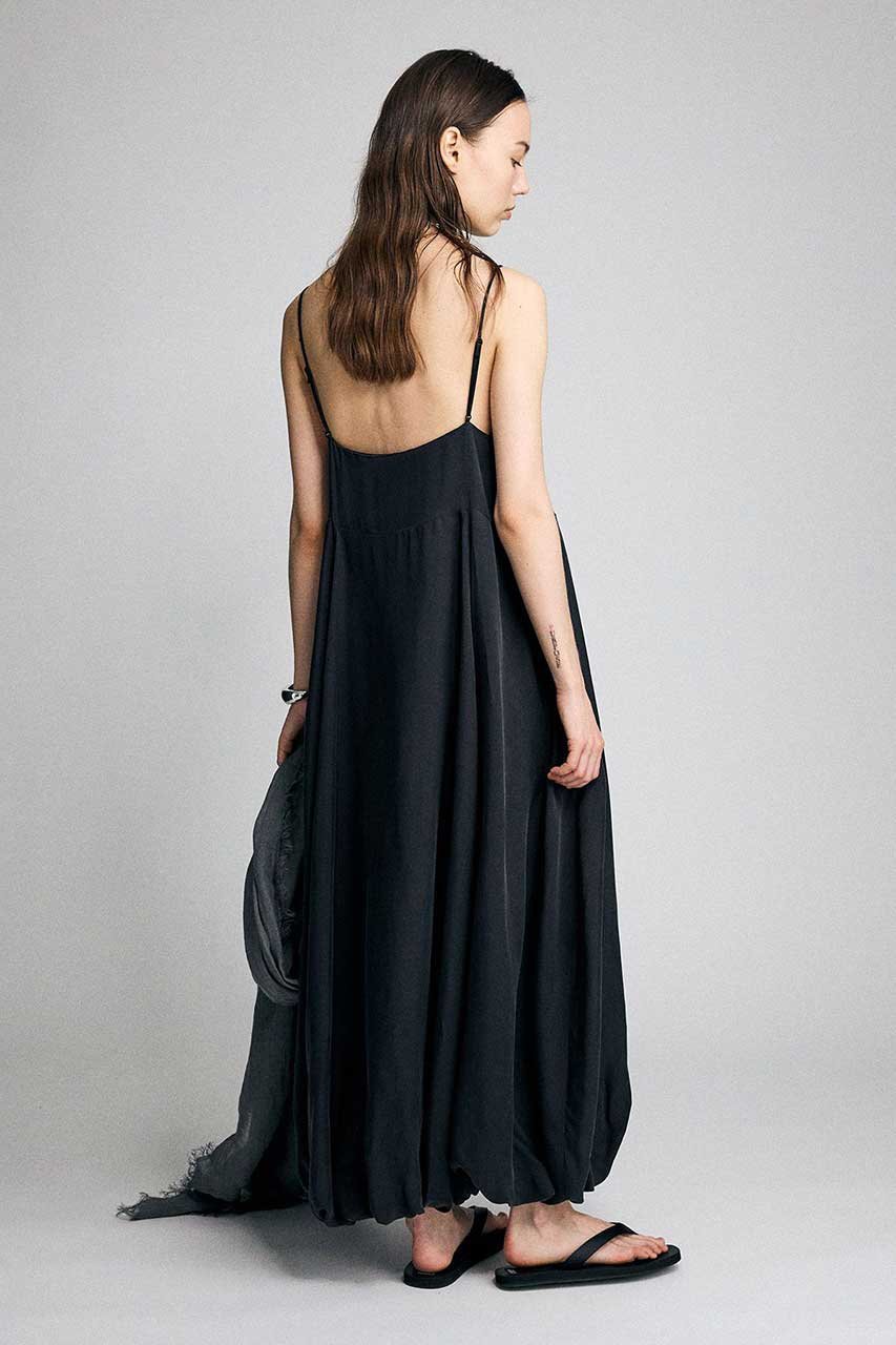 【ブリル/BRILL】のサテンバルーンキャミワンピース 人気、トレンドファッション・服の通販 founy(ファニー) 　ファッション　Fashion　レディースファッション　Fashion for Women　ワンピース　Dresses　キャミソールワンピース　Camisole Dresses　チュニック　Tunic Tops & Dresses　キャミソール　Camisole, Spaghetti Strap Top　キュプラ　Cupro, Eco Fabric　チュニック　Tunic, Long Top　バルーン　Balloon, Balloon Silhouette　フィット　Fit, Slim Fit　ロング　Long, Long-Length　エレガント 上品　Elegant　other-4|ID: prp329100004924983 ipo3291000000036954981