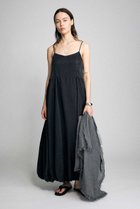 【ブリル/BRILL】のサテンバルーンキャミワンピース ブラック|ID: prp329100004924983 ipo3291000000037238773