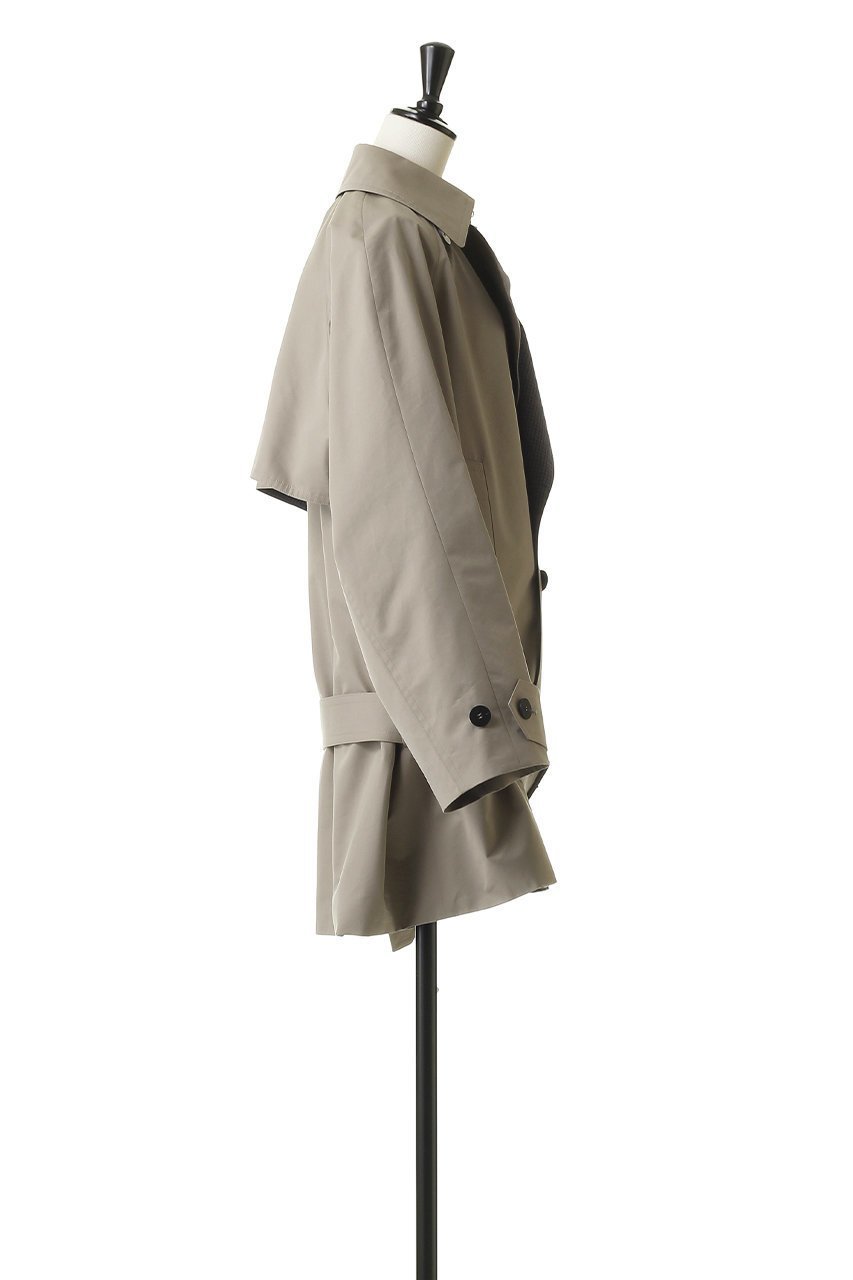 【ブラミンク/BLAMINK】のトレンチコート 人気、トレンドファッション・服の通販 founy(ファニー) 　ファッション　Fashion　レディースファッション　Fashion for Women　アウター　Coat / Outerwear Collection　コート・ロングコート・ピーコート　Long Coats, Peacoats & More　トレンチコート / 春秋の定番アウター　Trench Coats　クラシカル　Classical, Vintage-Inspired　ショート　Short, Short Length　シルク　Silk, 100% Silk　スリーブ　Sleeve, Long Sleeve / Short Sleeve　モダン　Modern, Contemporary　ルーズ　Loose, Oversized　エレガント 上品　Elegant　other-3|ID: prp329100004924993 ipo3291000000036955069