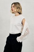 【オブリオ/AUBRIOT】のリッシモコットンカーディガン 人気、トレンドファッション・服の通販 founy(ファニー) ファッション Fashion レディースファッション Fashion for Women トップス・カットソー Cut & Sew Tops ニット Knit Tops & Sweaters カーディガン・羽織り Layered Style Cardigans カーディガン Cardigan, Knitwear コンパクト Compact, Small Size ループ Loop, Loop Knit thumbnail ホワイト|ID: prp329100004925002 ipo3291000000036955164