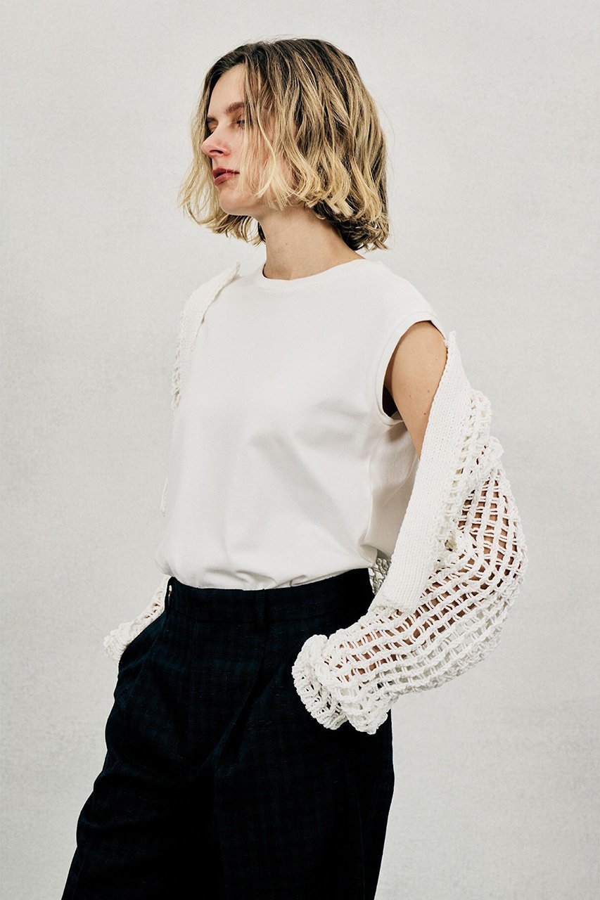 【オブリオ/AUBRIOT】のリッシモコットンカーディガン インテリア・キッズ・メンズ・レディースファッション・服の通販 founy(ファニー) 　ファッション　Fashion　レディースファッション　Fashion for Women　トップス・カットソー　Cut & Sew Tops　ニット　Knit Tops & Sweaters　カーディガン・羽織り　Layered Style Cardigans　カーディガン　Cardigan, Knitwear　コンパクト　Compact, Small Size　ループ　Loop, Loop Knit　ホワイト|ID: prp329100004925002 ipo3291000000036955164