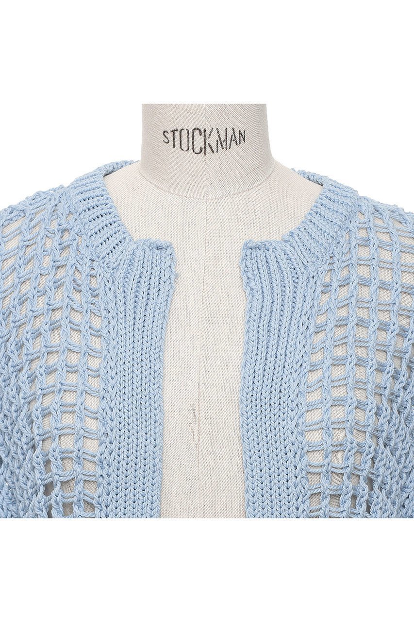 【オブリオ/AUBRIOT】のリッシモコットンカーディガン 人気、トレンドファッション・服の通販 founy(ファニー) 　ファッション　Fashion　レディースファッション　Fashion for Women　トップス・カットソー　Cut & Sew Tops　ニット　Knit Tops & Sweaters　カーディガン・羽織り　Layered Style Cardigans　カーディガン　Cardigan, Knitwear　コンパクト　Compact, Small Size　ループ　Loop, Loop Knit　other-4|ID: prp329100004925002 ipo3291000000036955169