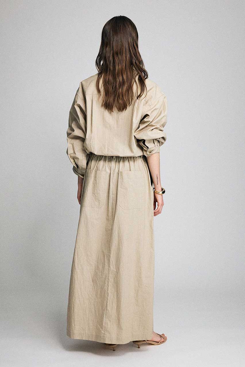 【ブリル/BRILL】のワッシャーシャツロングワンピース 人気、トレンドファッション・服の通販 founy(ファニー) 　ファッション　Fashion　レディースファッション　Fashion for Women　ワンピース　Dresses　チュニック　Tunic Tops & Dresses　ストレート　Straight, Straight Cut　チュニック　Tunic, Long Top　リネン　Linen, Linen Fabric　ロング　Long, Long-Length　再入荷　Restock / Back in Stock　other-4|ID: prp329100004925005 ipo3291000000036955183