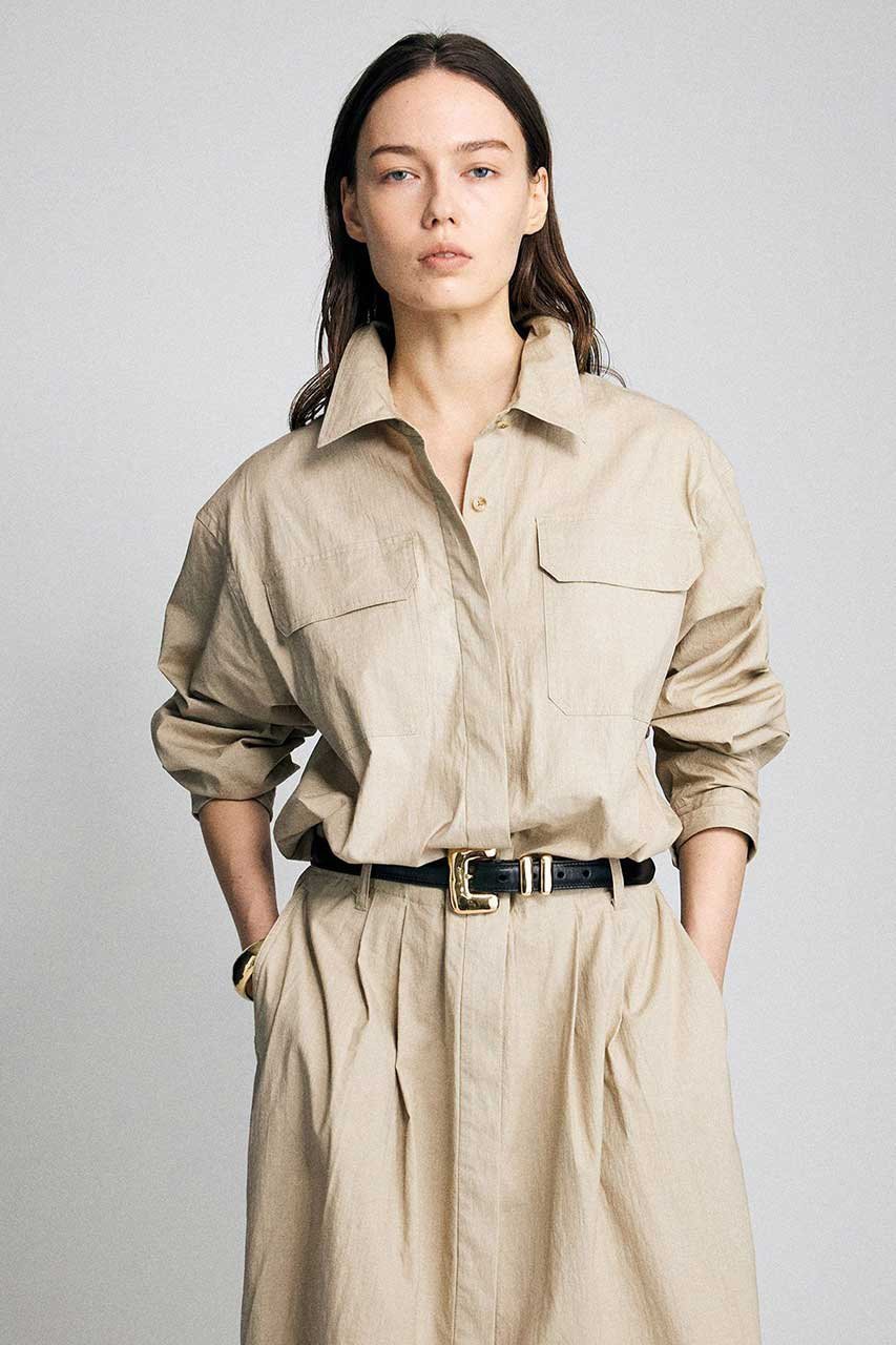 【ブリル/BRILL】のワッシャーシャツロングワンピース 人気、トレンドファッション・服の通販 founy(ファニー) 　ファッション　Fashion　レディースファッション　Fashion for Women　ワンピース　Dresses　チュニック　Tunic Tops & Dresses　ストレート　Straight, Straight Cut　チュニック　Tunic, Long Top　リネン　Linen, Linen Fabric　ロング　Long, Long-Length　再入荷　Restock / Back in Stock　other-5|ID: prp329100004925005 ipo3291000000036955184