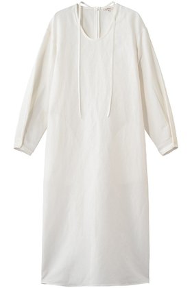 【ブラミンク/BLAMINK】のUネックロングスリーブワンピース 人気、トレンドファッション・服の通販 founy(ファニー) ファッション Fashion レディースファッション Fashion for Women ワンピース Dresses チュニック Tunic Tops & Dresses シルク Silk, 100% Silk シンプル Simple, Minimal スリーブ Sleeve, Long Sleeve / Short Sleeve チュニック Tunic, Long Top フォルム Silhouette, Form ミックス Mix, Mixed Style |ID:prp329100004925009