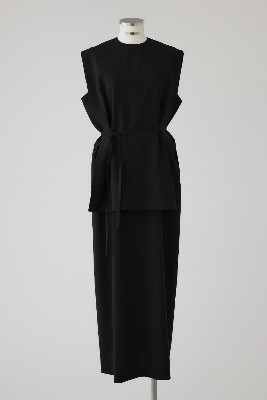 【リムアーク/RIM.ARK】のSquare layered dress/ドレス 人気、トレンドファッション・服の通販 founy(ファニー) 　ファッション　Fashion　レディースファッション　Fashion for Women　ワンピース　Dresses　フォーマル・パーティードレス・結婚式用ドレス　Elegant & Casual Dresses　チュニック　Tunic Tops & Dresses　スクエア　Square, Square Shape　チュニック　Tunic, Long Top　ドレス　Dress, One-Piece　メランジ　Melange, Mixed Yarn　ロング　Long, Long-Length　 other-1|ID: prp329100004925014 ipo3291000000036955265