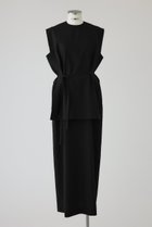 【リムアーク/RIM.ARK】のSquare layered dress/ドレス 人気、トレンドファッション・服の通販 founy(ファニー) ファッション Fashion レディースファッション Fashion for Women ワンピース Dresses フォーマル・パーティードレス・結婚式用ドレス Elegant & Casual Dresses チュニック Tunic Tops & Dresses スクエア Square, Square Shape チュニック Tunic, Long Top ドレス Dress, One-Piece メランジ Melange, Mixed Yarn ロング Long, Long-Length thumbnail ブラック|ID: prp329100004925014 ipo3291000000036955266