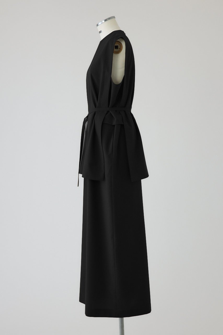 【リムアーク/RIM.ARK】のSquare layered dress/ドレス 人気、トレンドファッション・服の通販 founy(ファニー) 　ファッション　Fashion　レディースファッション　Fashion for Women　ワンピース　Dresses　フォーマル・パーティードレス・結婚式用ドレス　Elegant & Casual Dresses　チュニック　Tunic Tops & Dresses　スクエア　Square, Square Shape　チュニック　Tunic, Long Top　ドレス　Dress, One-Piece　メランジ　Melange, Mixed Yarn　ロング　Long, Long-Length　other-3|ID: prp329100004925014 ipo3291000000036955269