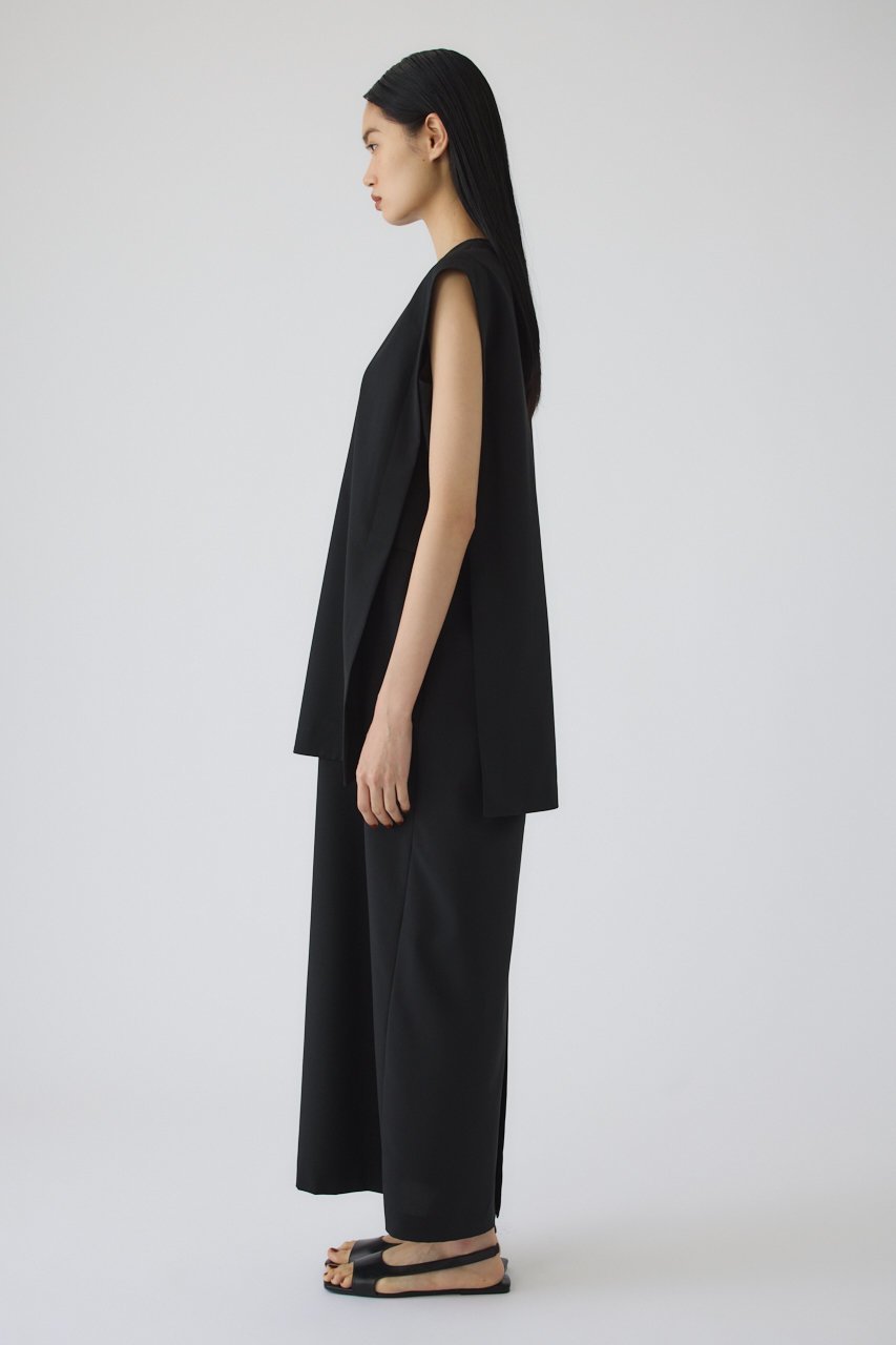 【リムアーク/RIM.ARK】のSquare layered dress/ドレス 人気、トレンドファッション・服の通販 founy(ファニー) 　ファッション　Fashion　レディースファッション　Fashion for Women　ワンピース　Dresses　フォーマル・パーティードレス・結婚式用ドレス　Elegant & Casual Dresses　チュニック　Tunic Tops & Dresses　スクエア　Square, Square Shape　チュニック　Tunic, Long Top　ドレス　Dress, One-Piece　メランジ　Melange, Mixed Yarn　ロング　Long, Long-Length　other-5|ID: prp329100004925014 ipo3291000000036955272