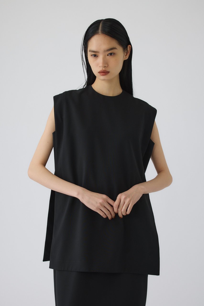 【リムアーク/RIM.ARK】のSquare layered dress/ドレス 人気、トレンドファッション・服の通販 founy(ファニー) 　ファッション　Fashion　レディースファッション　Fashion for Women　ワンピース　Dresses　フォーマル・パーティードレス・結婚式用ドレス　Elegant & Casual Dresses　チュニック　Tunic Tops & Dresses　スクエア　Square, Square Shape　チュニック　Tunic, Long Top　ドレス　Dress, One-Piece　メランジ　Melange, Mixed Yarn　ロング　Long, Long-Length　other-6|ID: prp329100004925014 ipo3291000000036955273