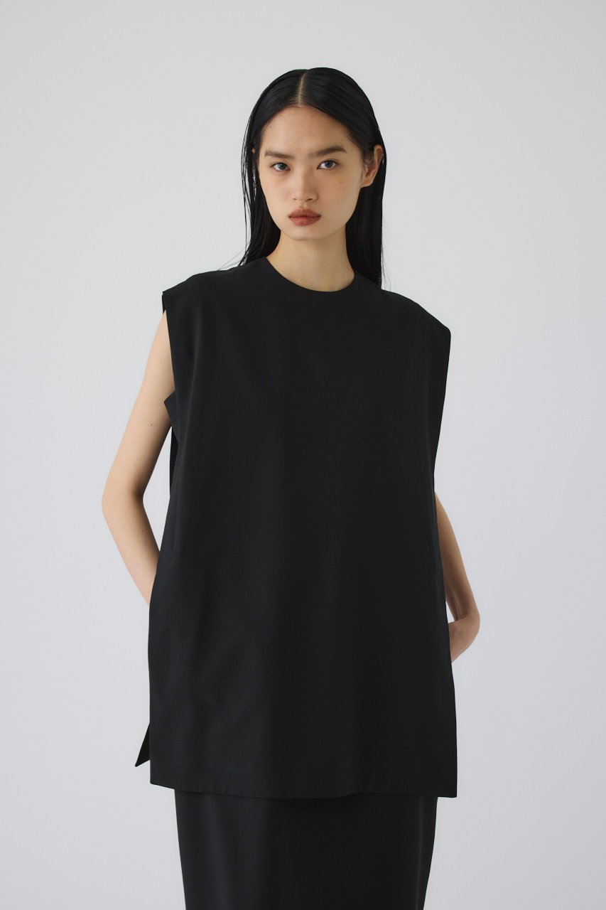 【リムアーク/RIM.ARK】のSquare layered dress/ドレス 人気、トレンドファッション・服の通販 founy(ファニー) 　ファッション　Fashion　レディースファッション　Fashion for Women　ワンピース　Dresses　フォーマル・パーティードレス・結婚式用ドレス　Elegant & Casual Dresses　チュニック　Tunic Tops & Dresses　スクエア　Square, Square Shape　チュニック　Tunic, Long Top　ドレス　Dress, One-Piece　メランジ　Melange, Mixed Yarn　ロング　Long, Long-Length　other-7|ID: prp329100004925014 ipo3291000000036955274