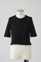 【リムアーク/RIM.ARK】のShirring lace compact tops/トップス ブラック|ID: prp329100004925017 ipo3291000000037239009