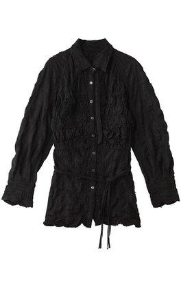 【メゾンスペシャル/MAISON SPECIAL】 Sharpened Shape Shirt/シャーリングシェイプシャツ人気、トレンドファッション・服の通販 founy(ファニー) ファッション Fashion レディースファッション Fashion for Women トップス・カットソー Cut & Sew Tops シャツ・ブラウス・オフィスカジュアル Elegant Blouses & Button-Ups シャーリング Shirring, Ruched スリット Slit, Slit Detail スリーブ Sleeve, Long Sleeve / Short Sleeve ノースリーブ Sleeveless, No-Sleeve ボレロ Bolero, Short Cardigan ロング Long, Long-Length |ID:prp329100004925020