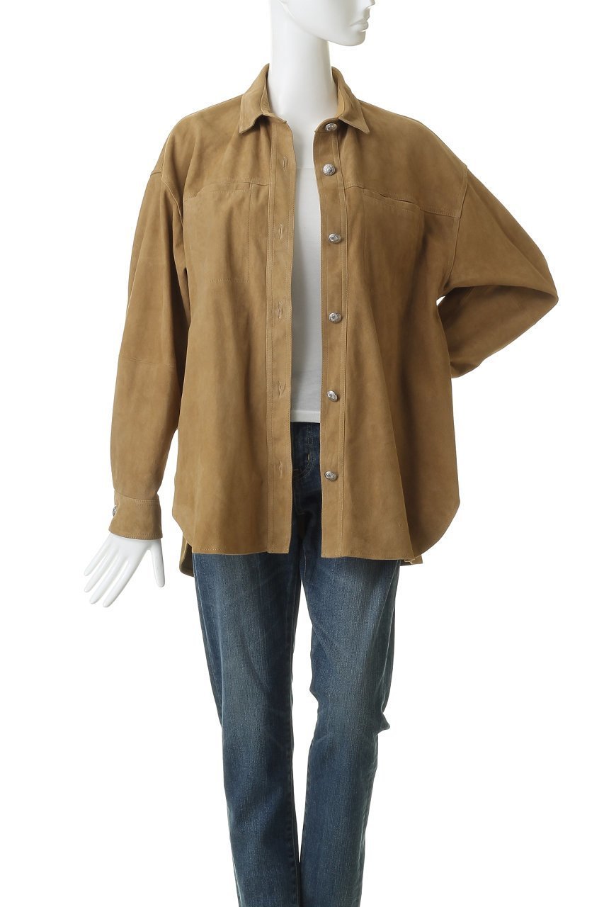 【ウィムガゼット/Whim Gazette】のスエードシャツジャケット 人気、トレンドファッション・服の通販 founy(ファニー) ファッション Fashion レディースファッション Fashion for Women アウター Coat / Outerwear Collection レディースジャケット・軽アウター Jackets ジャケット Jacket, Outerwear リアル Real, Realistic リラックス Relax, Relaxed Fit エレガント 上品 Elegant other-7|ID: prp329100004925022 ipo3291000000036955367