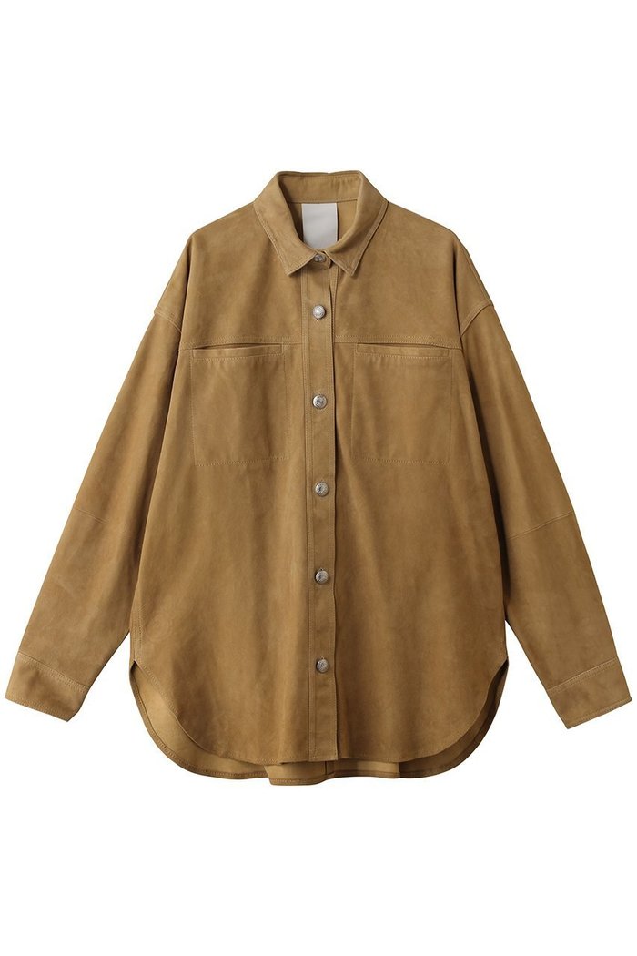 【ウィムガゼット/Whim Gazette】のスエードシャツジャケット インテリア・キッズ・メンズ・レディースファッション・服の通販 founy(ファウニー) https://founy.com/ ファッション Fashion レディースファッション Fashion for Women アウター Coat / Outerwear Collection レディースジャケット・軽アウター Jackets ジャケット Jacket, Outerwear リアル Real, Realistic リラックス Relax, Relaxed Fit エレガント 上品 Elegant |ID: prp329100004925022 ipo3291000000037239082