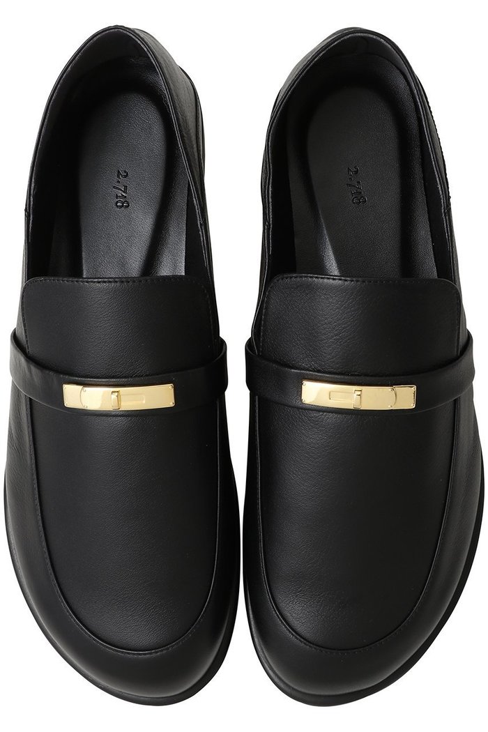 【ガリャルダガランテ/GALLARDAGALANTE】の【2.718】バックルローファー インテリア・キッズ・メンズ・レディースファッション・服の通販 founy(ファニー) https://founy.com/ ファッション Fashion レディースファッション Fashion for Women バッグ Bags シューズ Shoes, Footwear スタイリッシュ Stylish, Fashionable フォルム Silhouette, Form フラット Flat, Flat Shoes エレガント 上品 Elegant |ID: prp329100004925026 ipo3291000000036955395