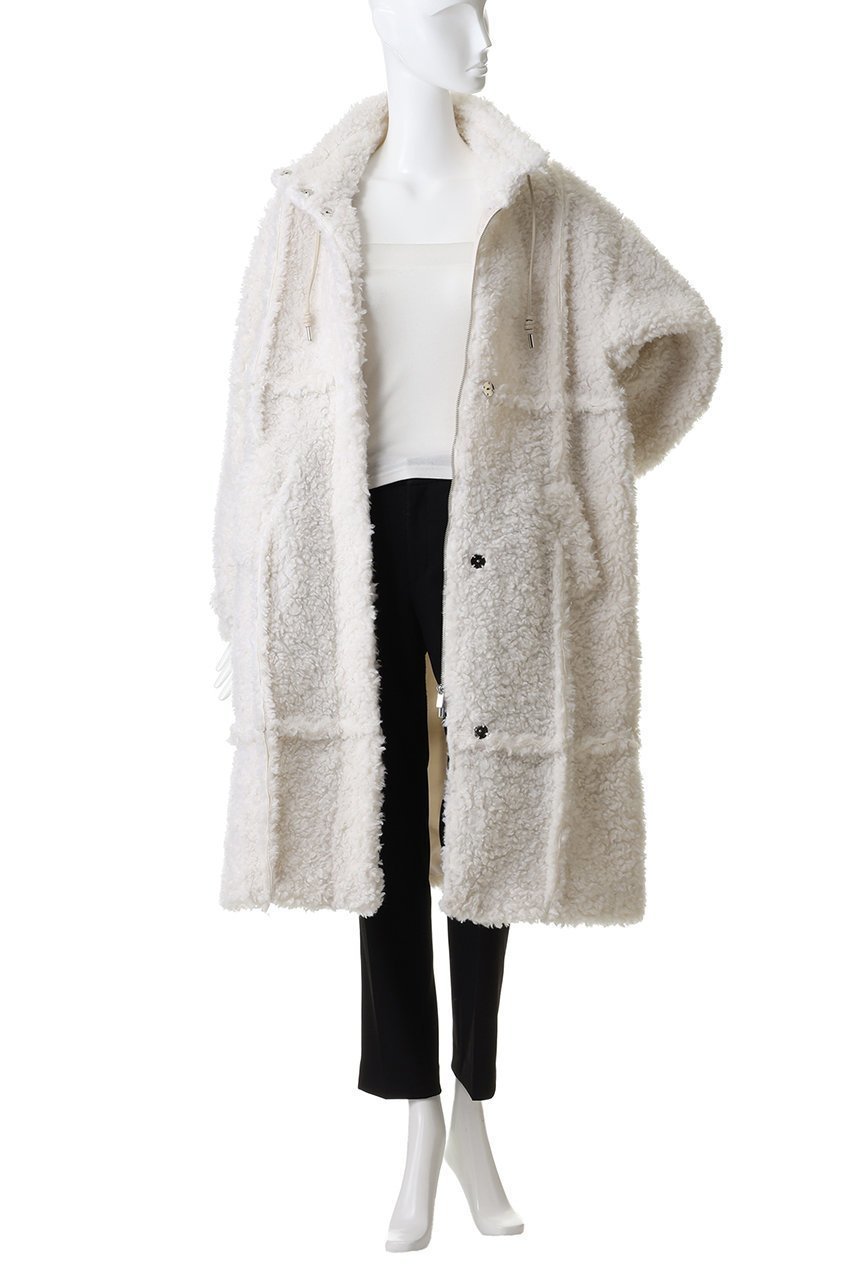 【メゾンスペシャル/MAISON SPECIAL】のCut Off High Neck Boa Coat/カットオフハイネックボアコート 人気、トレンドファッション・服の通販 founy(ファニー) 　ファッション　Fashion　レディースファッション　Fashion for Women　アウター　Coat / Outerwear Collection　コート・ロングコート・ピーコート　Long Coats, Peacoats & More　イタリア　Italy　キュプラ　Cupro, Eco Fabric　ダブル　Double, Double-Breasted　バランス　Balance, Style Balance　ベビー　Baby, Babywear　ミドル　Middle Length, Mid Height　ロング　Long, Long-Length　other-7|ID: prp329100004925040 ipo3291000000036955551