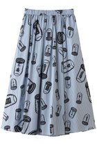 【プレインピープル/PLAIN PEOPLE】のハイカウントストライプギャザーフレアスカート 人気、トレンドファッション・服の通販 founy(ファニー) ファッション Fashion レディースファッション Fashion for Women スカート Skirts Aライン・フレアスカート A-Line & Flared Skirts ロングスカート Long Skirts / Maxi & Midi Skirts ギャザー Gathered, Ruffled ストライプ Stripe, Striped Pattern プリント Print, Printed Pattern ロング Long, Long-Length 夏 Summer 春 Spring S/S・春夏 SS, Spring/Summer, Warm Season thumbnail ブルーストライプ|ID: prp329100004925053 ipo3291000000036955693