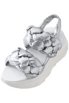 【スティーブマデン/STEVE MADDEN】のHORIZON 5 編み込みスポーツサンダル シルバー|ID: prp329100004925064 ipo3291000000036955817