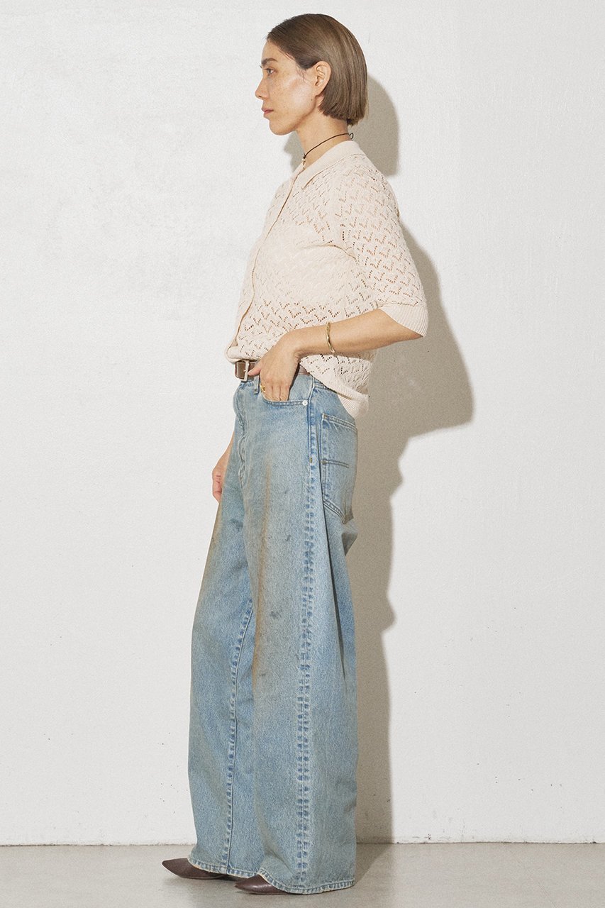 【ウィムガゼット/Whim Gazette】の【GEMINI】ダスティDENIM 人気、トレンドファッション・服の通販 founy(ファニー) 　ファッション　Fashion　レディースファッション　Fashion for Women　パンツ　Pants & Trousers　デニムパンツ・ジーンズ・美脚デニム　Denim Jeans & Pants　おすすめ　Recommended / Our Picks　コンパクト　Compact, Small Size　ストーン　Stone, Gem-Like　デニム　Denim, Jeans Material　ワイド　Wide, Wide Fit　other-3|ID: prp329100004925068 ipo3291000000036955852