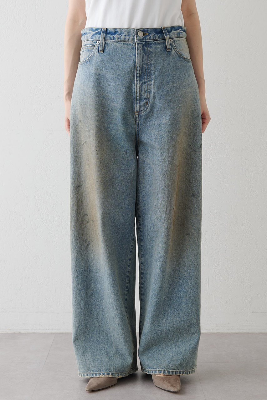 【ウィムガゼット/Whim Gazette】の【GEMINI】ダスティDENIM 人気、トレンドファッション・服の通販 founy(ファニー) 　ファッション　Fashion　レディースファッション　Fashion for Women　パンツ　Pants & Trousers　デニムパンツ・ジーンズ・美脚デニム　Denim Jeans & Pants　おすすめ　Recommended / Our Picks　コンパクト　Compact, Small Size　ストーン　Stone, Gem-Like　デニム　Denim, Jeans Material　ワイド　Wide, Wide Fit　other-6|ID: prp329100004925068 ipo3291000000036955855