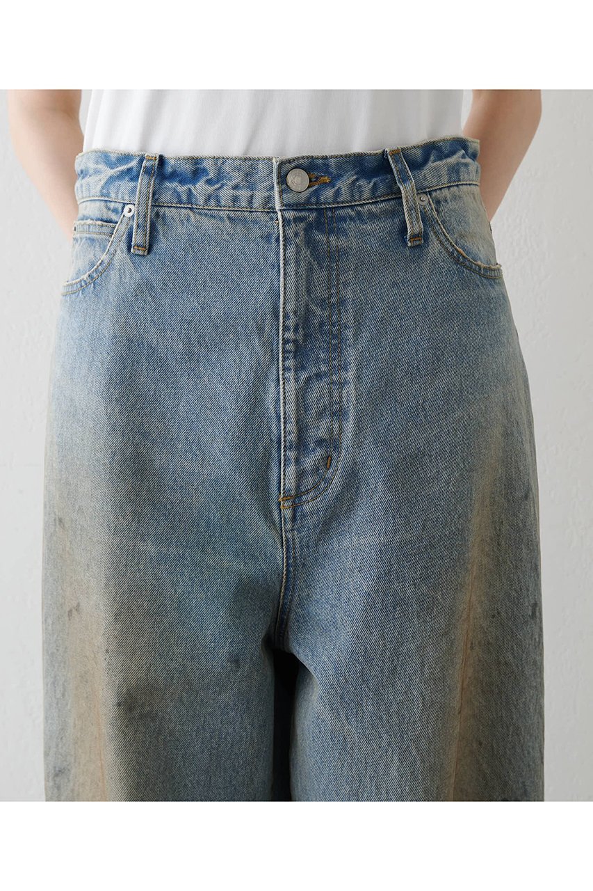 【ウィムガゼット/Whim Gazette】の【GEMINI】ダスティDENIM 人気、トレンドファッション・服の通販 founy(ファニー) 　ファッション　Fashion　レディースファッション　Fashion for Women　パンツ　Pants & Trousers　デニムパンツ・ジーンズ・美脚デニム　Denim Jeans & Pants　おすすめ　Recommended / Our Picks　コンパクト　Compact, Small Size　ストーン　Stone, Gem-Like　デニム　Denim, Jeans Material　ワイド　Wide, Wide Fit　other-7|ID: prp329100004925068 ipo3291000000036955856