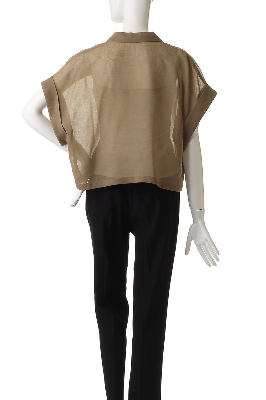 【アナイ/ANAYI】のシアーオーガンフレンチスリーブジャケット 人気、トレンドファッション・服の通販 founy(ファニー) 　ファッション　Fashion　レディースファッション　Fashion for Women　アウター　Coat / Outerwear Collection　レディースジャケット・軽アウター　Jackets　ショート　Short, Short Length　ジャケット　Jacket, Outerwear　夏　Summer　other-4|ID: prp329100004925074 ipo3291000000036955910