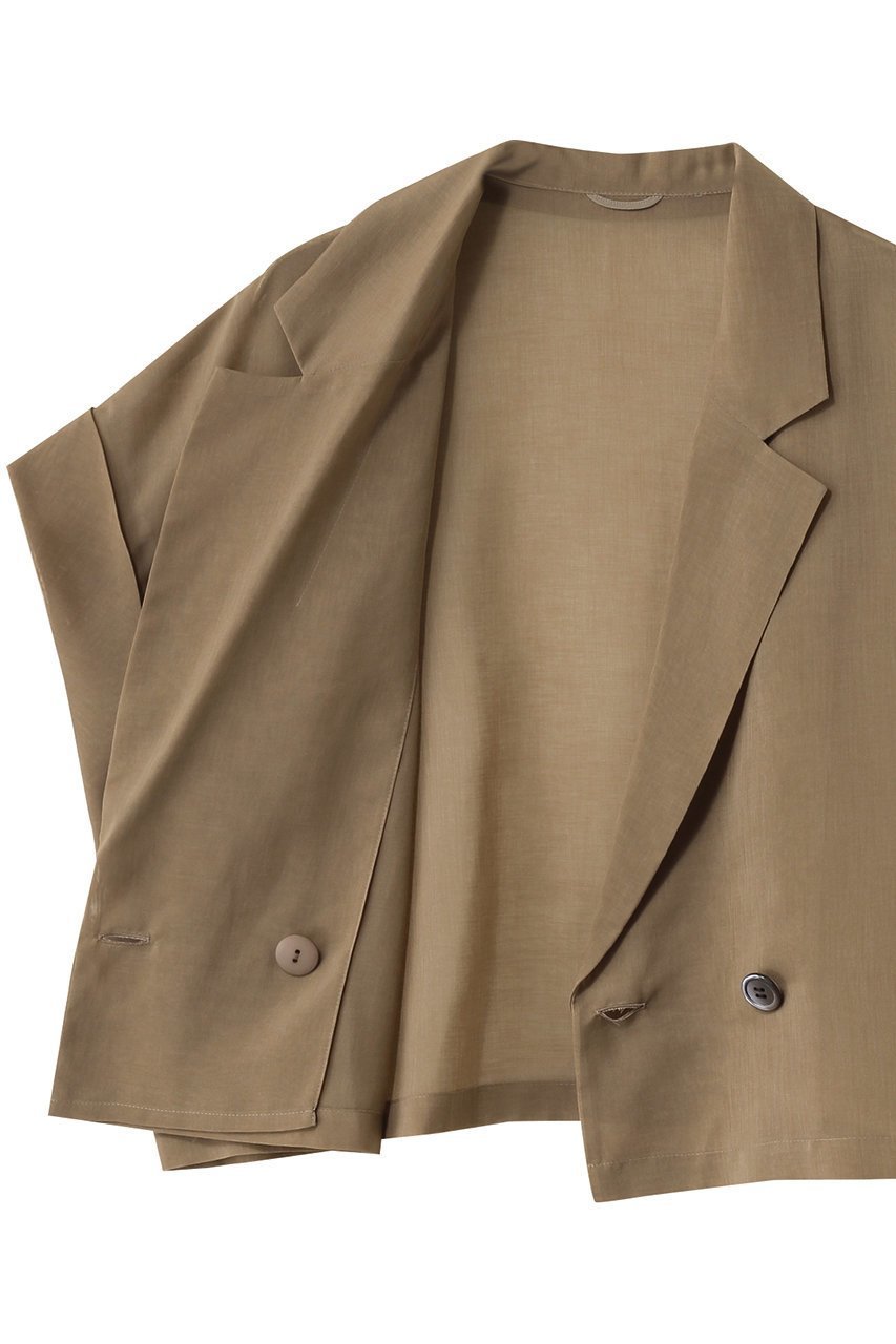 【アナイ/ANAYI】のシアーオーガンフレンチスリーブジャケット 人気、トレンドファッション・服の通販 founy(ファニー) 　ファッション　Fashion　レディースファッション　Fashion for Women　アウター　Coat / Outerwear Collection　レディースジャケット・軽アウター　Jackets　ショート　Short, Short Length　ジャケット　Jacket, Outerwear　夏　Summer　other-6|ID: prp329100004925074 ipo3291000000036955912