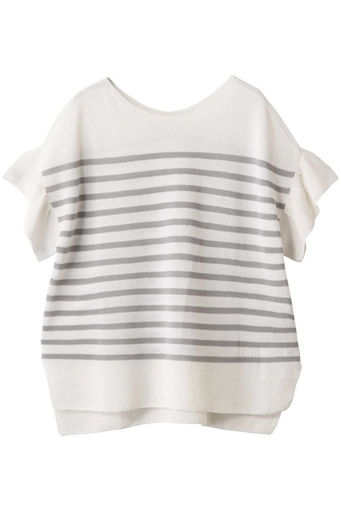 【アナイ/ANAYI】の和紙ガーター2WAYチュニックプルオーバー インテリア・キッズ・メンズ・レディースファッション・服の通販 founy(ファニー) https://founy.com/ ファッション Fashion レディースファッション Fashion for Women トップス・カットソー Cut & Sew Tops ニット Knit Tops & Sweaters カジュアルプルオーバー・ニットトップス Pullovers & Knit Tops / Casual Pullovers スリーブ Sleeve, Long Sleeve / Short Sleeve チュニック Tunic, Long Top フェミニン Feminine, Girly フリル Frill, Ruffle |ID: prp329100004925076 ipo3291000000036955920