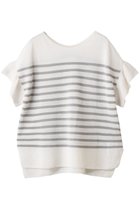 【アナイ/ANAYI】の和紙ガーター2WAYチュニックプルオーバー 人気、トレンドファッション・服の通販 founy(ファニー) ファッション Fashion レディースファッション Fashion for Women トップス・カットソー Cut & Sew Tops ニット Knit Tops & Sweaters カジュアルプルオーバー・ニットトップス Pullovers & Knit Tops / Casual Pullovers スリーブ Sleeve, Long Sleeve / Short Sleeve チュニック Tunic, Long Top フェミニン Feminine, Girly フリル Frill, Ruffle thumbnail ホワイト×グレー|ID: prp329100004925076 ipo3291000000036955921