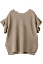 【アナイ/ANAYI】の和紙ガーター2WAYチュニックプルオーバー 人気、トレンドファッション・服の通販 founy(ファニー) ファッション Fashion レディースファッション Fashion for Women トップス・カットソー Cut & Sew Tops ニット Knit Tops & Sweaters カジュアルプルオーバー・ニットトップス Pullovers & Knit Tops / Casual Pullovers スリーブ Sleeve, Long Sleeve / Short Sleeve チュニック Tunic, Long Top フェミニン Feminine, Girly フリル Frill, Ruffle thumbnail モカ|ID: prp329100004925076 ipo3291000000036955923