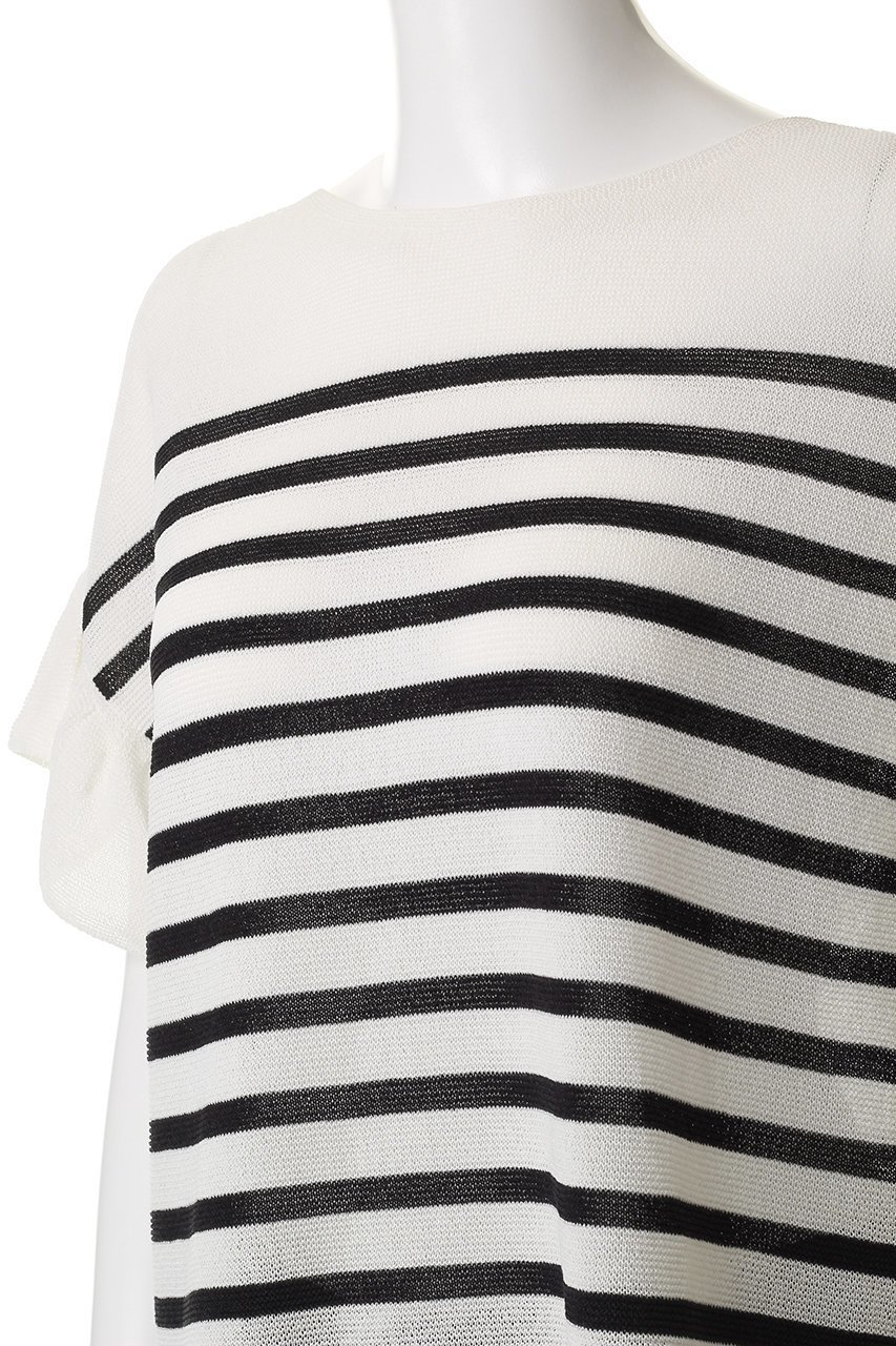 【アナイ/ANAYI】の和紙ガーター2WAYチュニックプルオーバー 人気、トレンドファッション・服の通販 founy(ファニー) 　ファッション　Fashion　レディースファッション　Fashion for Women　トップス・カットソー　Cut & Sew Tops　ニット　Knit Tops & Sweaters　カジュアルプルオーバー・ニットトップス　Pullovers & Knit Tops / Casual Pullovers　スリーブ　Sleeve, Long Sleeve / Short Sleeve　チュニック　Tunic, Long Top　フェミニン　Feminine, Girly　フリル　Frill, Ruffle　other-5|ID: prp329100004925076 ipo3291000000036955928