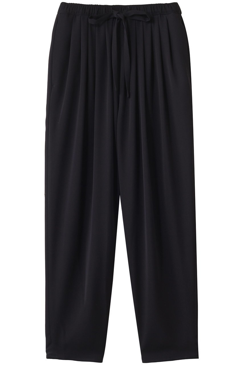 【エンフォルド/ENFOLD】のMANY-TUCK COCOON-PANTS/パンツ インテリア・キッズ・メンズ・レディースファッション・服の通販 founy(ファニー) 　ファッション　Fashion　レディースファッション　Fashion for Women　パンツ　Pants & Trousers　ドレープ　Drape, Draping Fabric　フロント　Front, Front Design　ダークネイビー|ID: prp329100004925085 ipo3291000000036956022