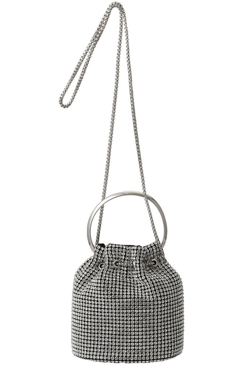 【アルアバイル/allureville】の【Loulou Willoughby】ビジュー巾着ショルダー A 人気、トレンドファッション・服の通販 founy(ファニー) 　ファッション　Fashion　レディースファッション　Fashion for Women　バッグ　Bags　おすすめ　Recommended / Our Picks　ショルダー　Shoulder, Shoulder Strap　ジュエリー　Jewelry, Accessories　パーティ　Party, Party Style　ビジュー　Bijou, Jewel-like Accent　巾着　Drawstring Bag, Kinchaku　other-3|ID: prp329100004925091 ipo3291000000036956243