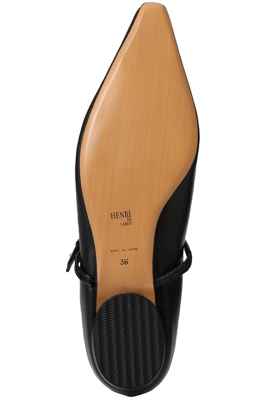 【プルミエ アロンディスモン/1er Arrondissement】の【HENRI EN VARGO】“KATE”フラットパンプス 人気、トレンドファッション・服の通販 founy(ファニー) 　ファッション　Fashion　レディースファッション　Fashion for Women　なめらか　Smooth, Silky Texture　エレガント 上品　Elegant　シンプル　Simple, Minimal　フォーマル　Formal, Dressy　フラット　Flat, Flat Shoes　ラップ　Wrap, Wrap Design　日本製　Made In Japan　other-5|ID: prp329100004925111 ipo3291000000036956453