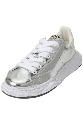 【メゾン ミハラヤスヒロ/Maison MIHARA YASUHIRO】 【UNISEX】CHARLES オリジナルソールレザーロー-トップスニーカー大人の最旬トレンドファッション＆コーディネート founy(ファウニー) ファッション Fashion レディースファッション Fashion for Women トップス・カットソー Cut & Sew Tops ユニセックス Unisex, Genderless シルバー Silver, Metallic Silver スタイリッシュ Stylish, Fashionable スニーカー Sneakers, Trainers メタリック Metallic, Shiny Finish |ID:prp329100004925114