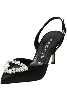 【セルジオ ロッシ/SERGIO ROSSI】 srGODIVA PRECIOUS スリングバック人気、トレンドファッション・服の通販 founy(ファニー) ファッション Fashion レディースファッション Fashion for Women バッグ Bags アンクル Ankle-Length Design クリスタル Crystal, Swarovski シェイプ Shape, Slim Fit シルク Silk, 100% Silk トライアングル Triangle, Triangular Shape パール Pearl, Pearl Accent モチーフ Motif, Design Theme ラグジュアリー Luxury, Elegant ラップ Wrap, Wrap Design |ID:prp329100004925116