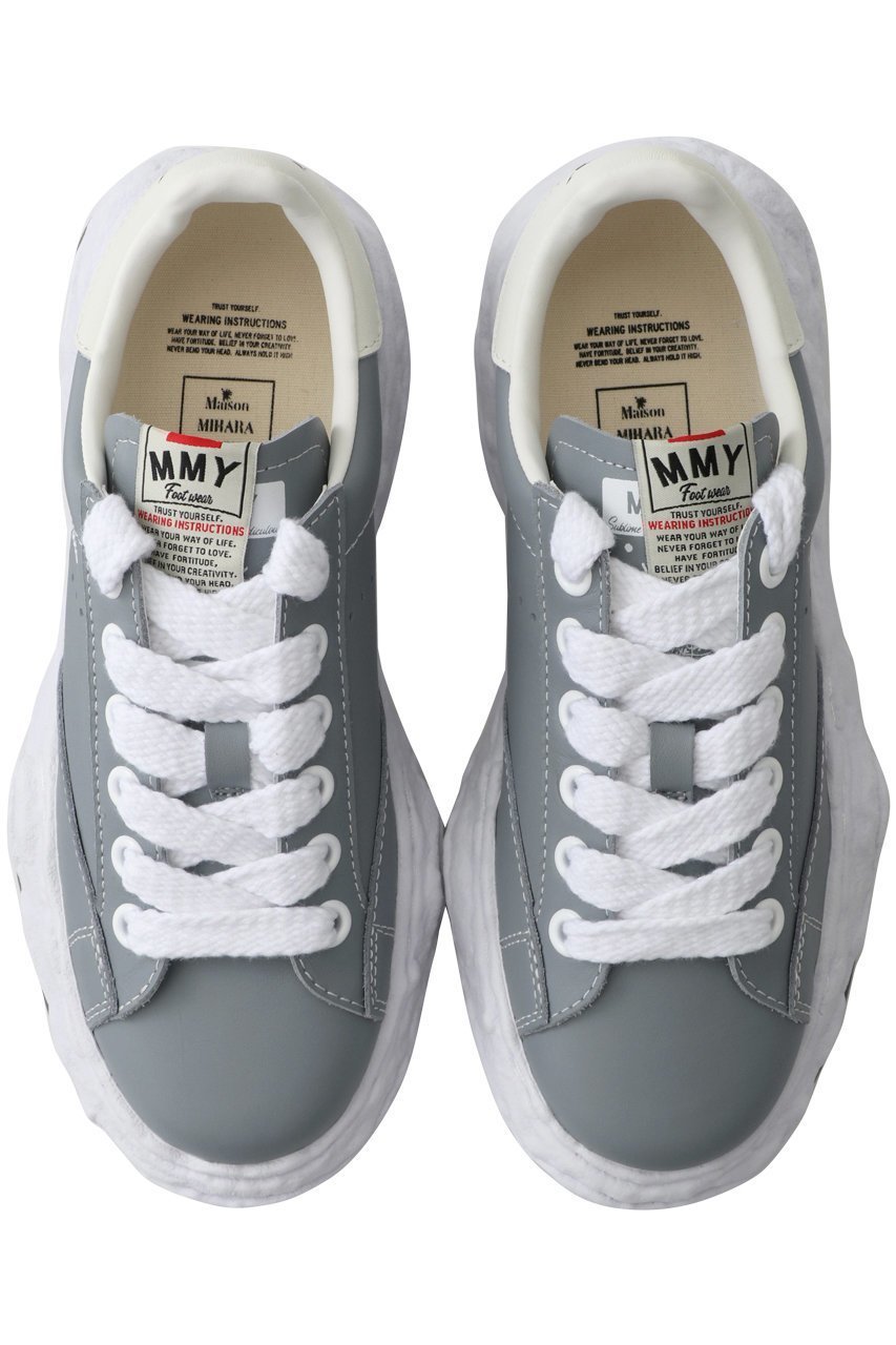 【メゾン ミハラヤスヒロ/Maison MIHARA YASUHIRO】の【UNISEX】【Maison MIHARA YASUHIRO】CHARLES オリジナルソールレザーロー-トップスニーカー 人気、トレンドファッション・服の通販 founy(ファニー) 　ファッション　Fashion　レディースファッション　Fashion for Women　トップス・カットソー　Cut & Sew Tops　ユニセックス　Unisex, Genderless　スタイリッシュ　Stylish, Fashionable　スニーカー　Sneakers, Trainers　other-2|ID: prp329100004925122 ipo3291000000036956573