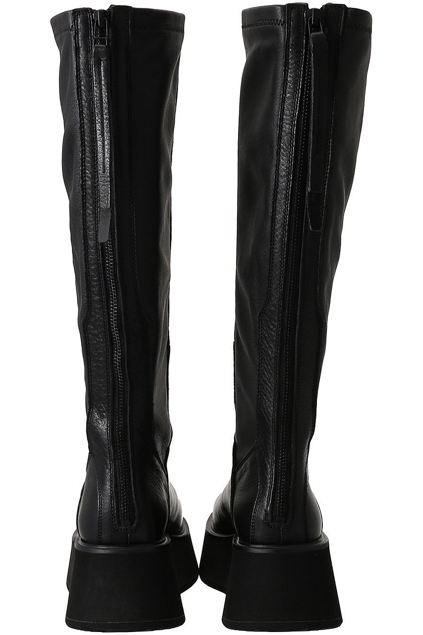 【ピアッカセッテ/ph7+】のラウンドトウストレッチ厚底ロングブーツ 人気、トレンドファッション・服の通販 founy(ファニー) 　ファッション　Fashion　レディースファッション　Fashion for Women　シンプル　Simple, Minimal　ストレッチ　Stretch, Stretchy Fabric　ストレート　Straight, Straight Cut　ロング　Long, Long-Length　厚底　Platform Shoes　定番　Standard, Basic Item　other-3|ID: prp329100004925128 ipo3291000000036956635