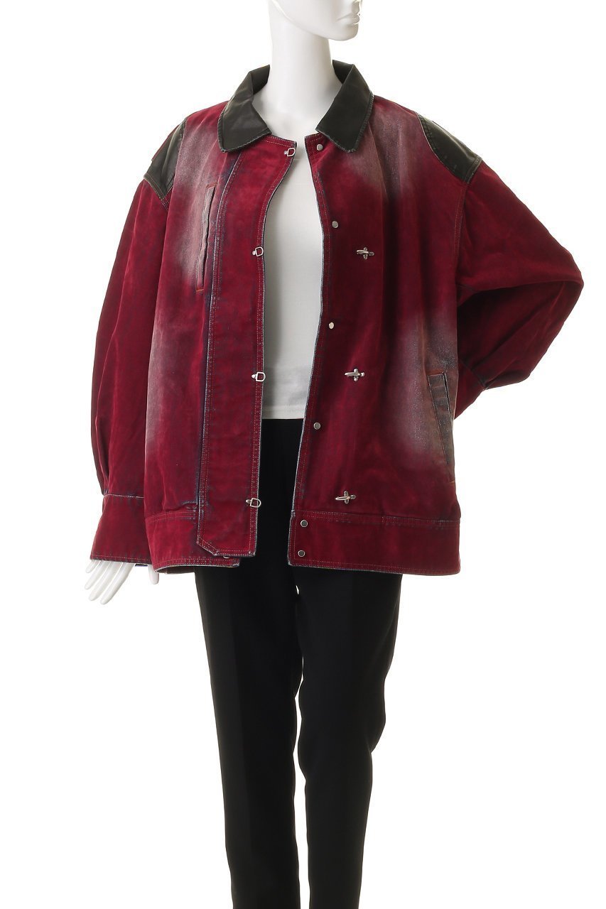 【プランク プロジェクト/PRANK PROJECT】のフロッキーデニムジャケット / Flocky Denim Jacket 人気、トレンドファッション・服の通販 founy(ファニー) 　ファッション　Fashion　レディースファッション　Fashion for Women　アウター　Coat / Outerwear Collection　レディースジャケット・軽アウター　Jackets　デニムジャケット / カジュアルアウター　Denim Jackets　おすすめ　Recommended / Our Picks　ウォーム　Warm Fabric　ジャケット　Jacket, Outerwear　デニム　Denim, Jeans Material　ドット　Polka Dot, Dot Pattern　バランス　Balance, Style Balance　フェミニン　Feminine, Girly　ブルゾン　Blouson, Bomber Jacket　ランダム　Random, Irregular　other-7|ID: prp329100004925137 ipo3291000000036956763